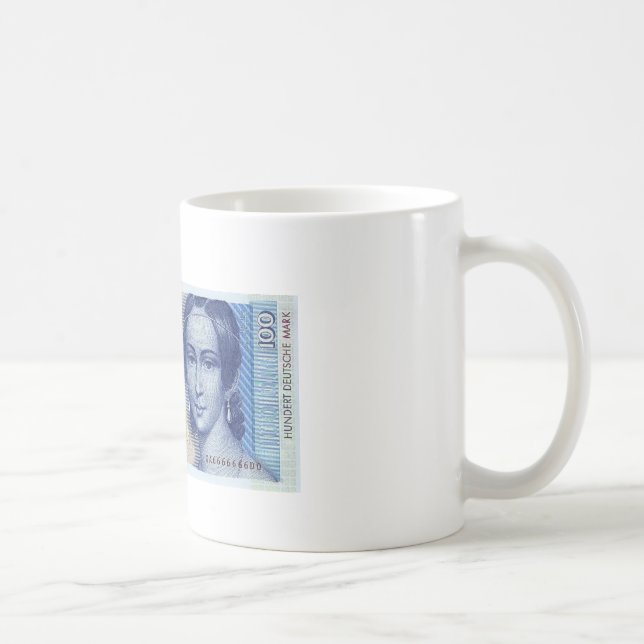 Hundert Deutsche Mark Coffee Mug (Right)