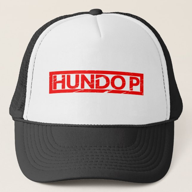 Hundo P Stamp Trucker Hat (Front)