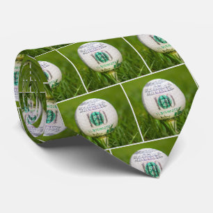 Hundred Dollar Golf Ball Tie