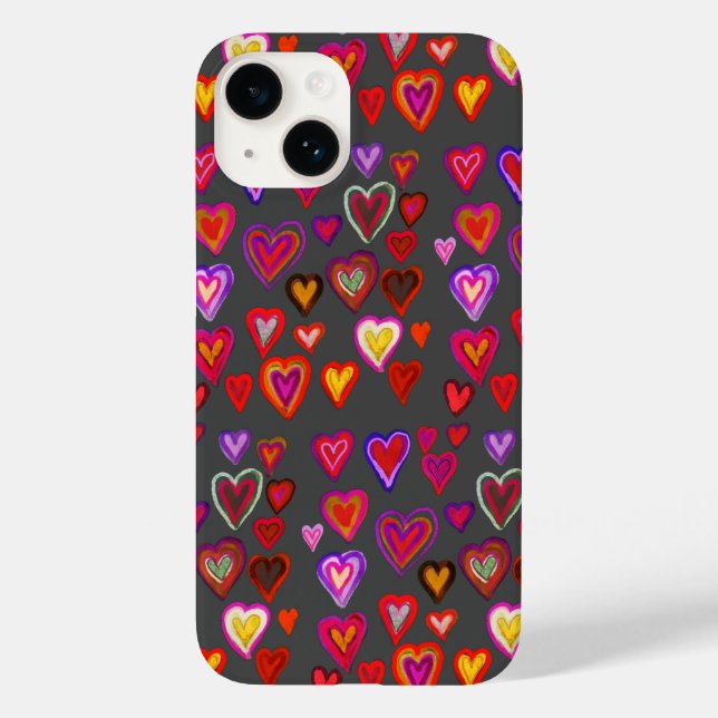 Hundred hearts  Case-Mate iPhone case (Back)