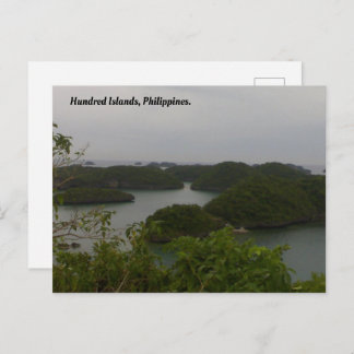 Hundred Islands, Philippines (3) Postcard