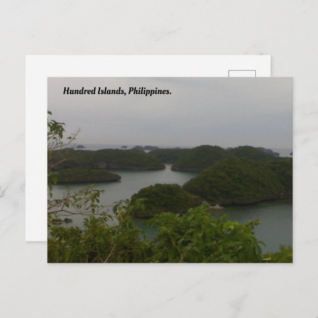 Hundred Islands, Philippines (3) Postcard (Front/Back)