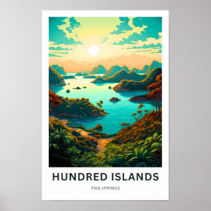 Hundred Islands Philippines Travel Print