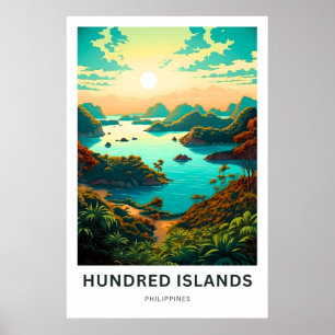 Hundred Islands Philippines Travel Print