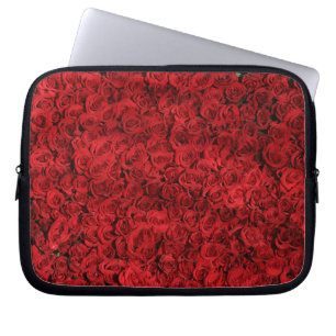 Hundreds of Beautiful Red Roses Laptop Sleeve