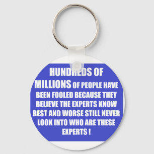 Hundreds of  millions people the world key ring