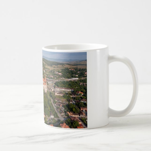 Hunedoara Castle in Romania Coffee Mug (Right)