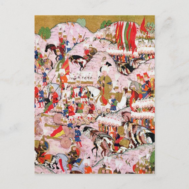 Hunername' manuscript postcard (Front)