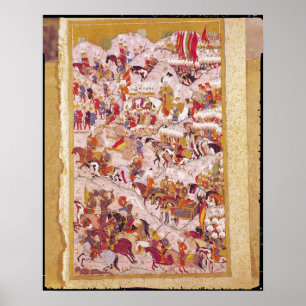 Hunername' manuscript: Suleyman Poster