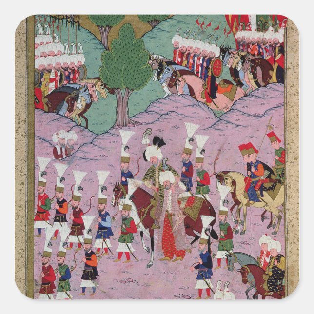 Hunername' Square Sticker (Front)