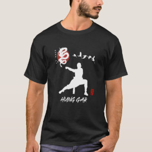 Hung Gar Beginner Calligraphy Chinese Martial T-Shirt
