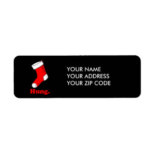 Hung Return Address Label