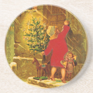 Hungarian Christmas from 189 = sandstone Coaster