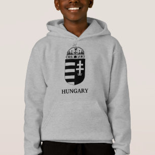 Hungarian Coat of Arms Contemporary Monochrome Art