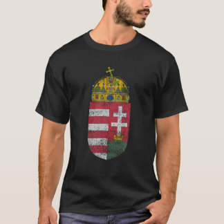 Hungarian Coat of Arms Hungary Symbol T Shirt