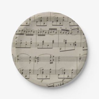 Hungarian Dance No. 5 Paper Plate