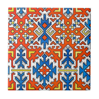 Hungarian Design Ceramic Tile
