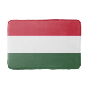Hungarian Flag Bath Mat