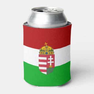 Hungarian flag can cooler