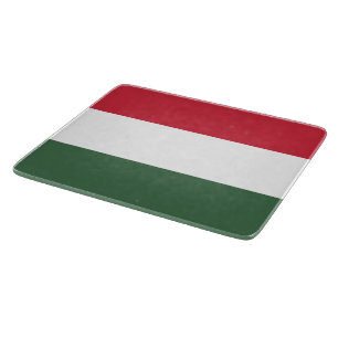 Hungarian Flag Cutting Board