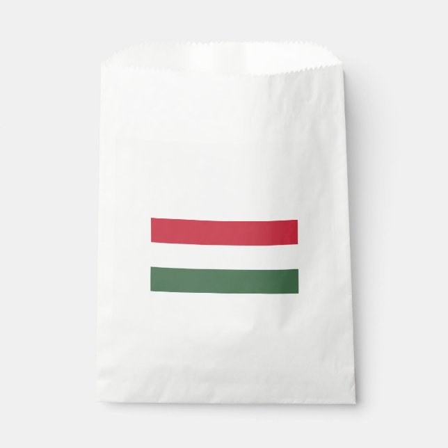 Hungarian Flag Favour Bag (Front)