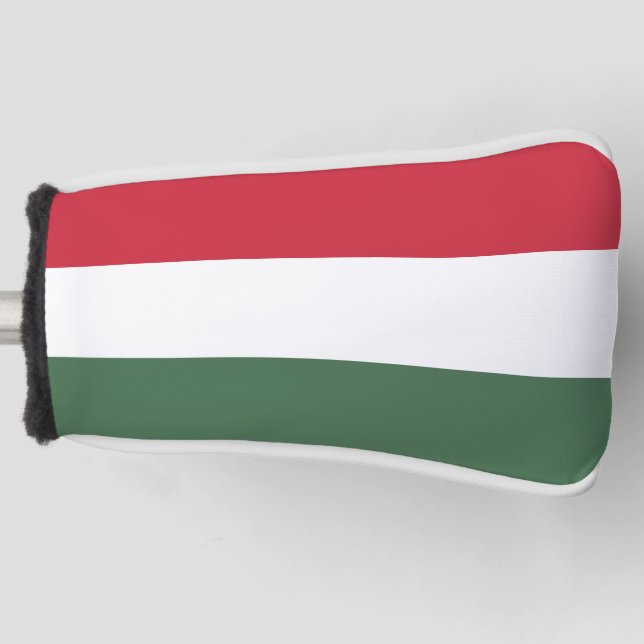 Hungarian flag golf head cover (Front)