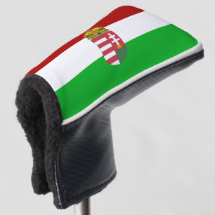 Hungarian flag golf head cover