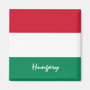 Hungarian flag & Hungary holiday, travel /sports Magnet