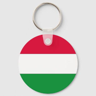 Hungarian flag key ring
