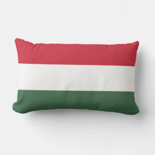Hungarian Flag Lumbar Cushion