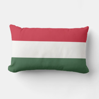 Hungarian Flag Lumbar Cushion