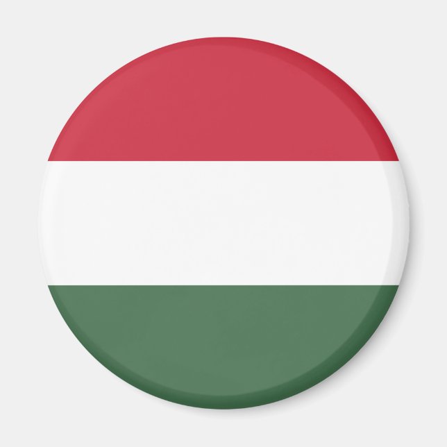 Hungarian Flag Magnet (Front)