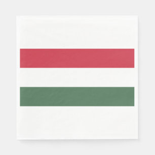 Hungarian Flag Napkin