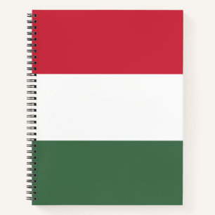 Hungarian Flag Notebook