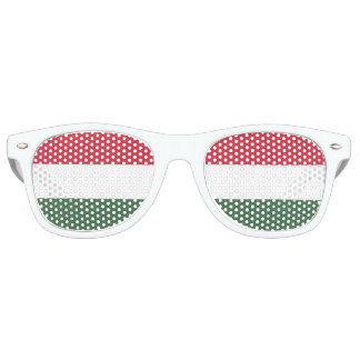 Hungarian Flag of Hungary - Magyarország zászlaja Retro Sunglasses