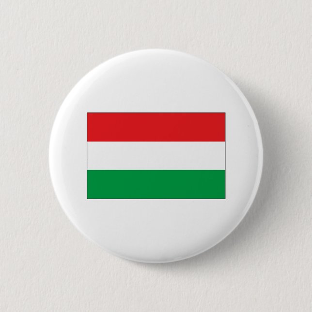 Hungarian Flag T-shirts and Gifts 6 Cm Round Badge (Front)