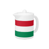 Hungarian Flag Teapot (Right)
