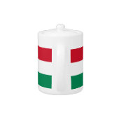 Hungarian Flag Teapot (Back)