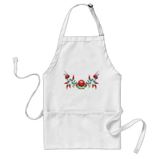 Hungarian floral standard apron
