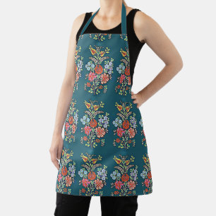 Hungarian flowers apron
