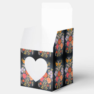 hungarian flowers -vibrant colours favour box