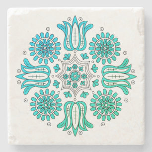 Hungarian Gradient Design Stone Coaster
