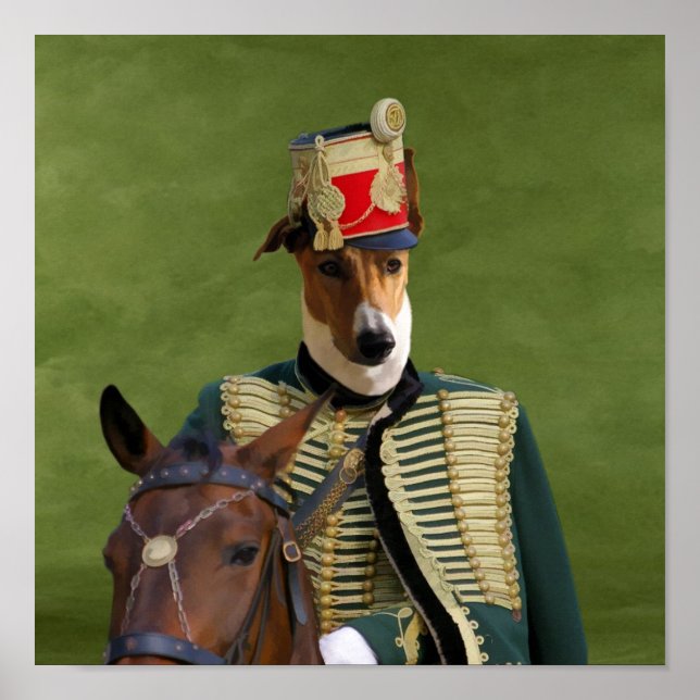 Hungarian Greyhound (Magyar Agar) Poster Gift (Front)