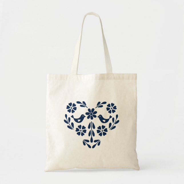 Hungarian heart tote bag (Front)