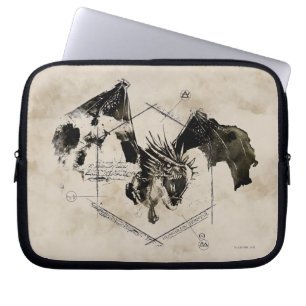Hungarian Horntail Dragon Laptop Sleeve