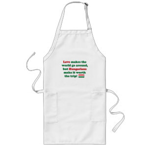 Hungarian Love Long Apron