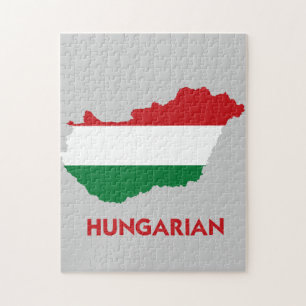 HUNGARIAN MAP JIGSAW PUZZLE