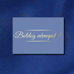 Hungarian Name Day -golden