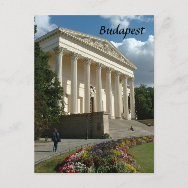 Hungarian National Museum Postcard (Front)
