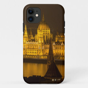 Hungarian Parliament Budapest by night iPhone 11 Case